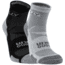Padded 1/4 Crew Irregular Sock - Mens-Assorted-X-Large