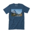 HippyTree Mens Highway Tee, Heather Navy, Small, 2262-HEATHER NAVY-S