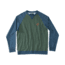 HippyTree Mens Madison Crew Sweatshirt, Heather Forest, Small, 2205-HEATHER FOREST-S