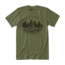 HippyTree Mens Seaside Tee, Military, Small, 2277-MILITARY-S