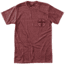 HippyTree Monument Short Sleeve T-Shirt - Men's-Heather Rust-Medium