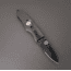 Hoffner Knives 2.8in Snap Folding Knife, 6.8in, Combo Edge, Black Handle, Black Finish, FK-S2CBK-FB