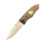 Hoffner Knives Folding Knife, 3.5in, 440c, Spear Point Blade, Chiseled Maduro Grip, Silver Smooth Blade, FK-S3SBS-CMA