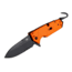 Hogue HK Karma 3.75in First Response Tool Folder Spear Point Blade, Partially Serrated Flipper, Black Finish, G10 Scales, Orange 54214