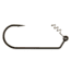 Hogy Unweighted Classic Swimbait Hook, Needle Point, Long Shank, Light Wire, Bait Keeper, Nickel, Size 10/0, 3 Per Pack, HSBH10U