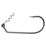 Hogy Unweighted Classic Swimbait Hook, Needle Point, Long Shank, Light Wire, Bait Keeper, Nickel, Size 5/0, 3 Per Pack, HSBH5U