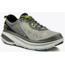 Hoka Bondi 4 Road Running Shoe - Men's-Grey/Cyan/Citrus-Wide-10
