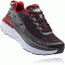 Hoka Bondi 5 Road Running Shoe - Men's-Black/Formula One-Medium-8