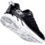Hoka Clifton 6 Road Running Shoes - Mens, Black/White, 10EE, 1102876-BWHT-10EE