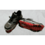 Hoka Mafate Speed Trail Running Shoe - Men's-Grey/Black/Red-Medium-8.5 US