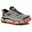 Hoka Mafate Speed Trail Running Shoe - Men's-Grey/Black/Red-Medium-13 US