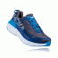 Hoka Men's Bondi 5 Road Running Shoe, Charcoal Gray/True Blue, 7 US, 1014757-CGTB-7
