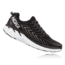 Hoka Mens Clifton 4 Road Running Shoe, Black/White, 7 US, 1016723-BWHT-7