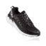 Hoka Mens Clifton 4 Road Running Shoe, Black/White, 7 US, 1016723-BWHT-7