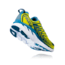 Hoka Mens Clifton 4 Road Running Shoe, Sulphur Spring/Midnight, 7 US, 1016723-SSMD-7