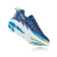 Hoka Mens Clifton 4 Road Running Shoe, True Blue/Jasmine Green, 7 US, 1016723-TBJGR-7