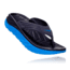 Hoka Ora Recovery Flip Casual Sandals - Mens, Ebony/Dresden Blue, Medium, 7, 1099675-EDNB-7