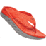 Hoka Ora Recovery Flip Sandals - Men's, Mandarin Red/Wild Dove, 10, 1099675-MRWDV-10