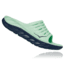 Hoka Ora Recovery Slide Shoes - Mens, Green Ash/Outer Space, 12, 1099673-GAOS-12