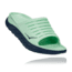 Hoka Ora Recovery Slide Shoes - Mens, Green Ash/Outer Space, 12, 1099673-GAOS-12