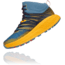 Hoka Speedgoat 2 Mid GTX Hiking Shoes - Womens, Provincial Blue / Saffron, 8, 1106533-PBSF-08