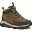 Hoka Tor Summit Mid WP Hiking Boot - Women's-Brown/Patina Green-Medium-5.5