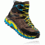 Hoka Tor Ultra Hi Waterproof Hiking Boot - Men's-Grey/Cyan-Medium-8