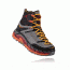 Hoka Tor Ultra Hi Waterproof Hiking Boot - Men's-Black/Flame-Medium-10.5 US