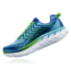Hoka Womens Clifton 4 Road Running Shoe, Sky Blue/Surf The Web, 5 US, 1016724-SBSTW-5