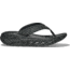 Hoka Ora Recovery Flip Shoes - Men's, Black / Dark Gull Gray, 11, 1099675-BDGGR-11