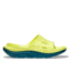Hoka Ora Recovery Slide 3 Shoes - Unisex, Evening Primrose/Deep Lagoon, 04/06, 1135061-EPDL-04/06