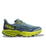 Hoka Speedgoat 5 Wide Trailrunning Shoes - Mens, Stone Blue/Dark Citron, 8.5EE, 1123159-SBDCT-08.5EE