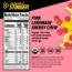 Honey Stinger Energy Chews, Pink Lemonade, 1.8oz Bag, 72512