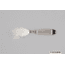 Hopkins 150SBW Shorty Hammered Spoon w/Bucktail Treble, Stainless Steel, 1 1/2oz, 3 1/2in, 150SBW
