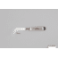Hopkins 225SBW Shorty Hammered Spoon w/Bucktail Treble, Stainless Steel, 2 1/4oz, 3 1/2in, 225SBW