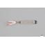 Hopkins 4BW Hammered Spoon w/Bucktail Treble Hook, Stainless Steel, 2 1/2oz, 4 1/2in, 4BW
