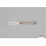 Hopkins Hammered Spoon w/Bucktail Treble Hook, Stainless Steel, 1/2oz, 2 1/2in, 2BW