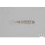 Hopkins Hammered Spoon w/Plain Treble, Stainless Steel, 3/4oz, 3in, 2.5