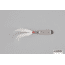 Hopkins Shorty Hammered Spoon w/Bucktail Treble, Stainless Steel, 1/2oz, 2 1/4in, 45BW