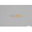 Hopkins Shorty Hammered Spoon w/Plain Treble, Gold, 1/4oz, 1 3/4in, S1G