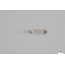 Hopkins Shorty Hammered Spoon w/Plain Treble, Stainless Steel, 1/2oz, 2 1/4in, 45