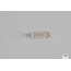 Hopkins Shorty Hammered Spoon w/Plain Treble, Stainless Steel, 3/4oz, 2 1/2in, 75