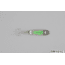 Hopkins Shorty Smoothie Spoon w/Plain Treble, Chartreuse Prism, 1oz, 2 3/4in, SM101C