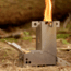 Hot Ash Mini Rocket Stove, Titanium, STV-HASM-MINI
