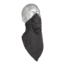 Hot Chillys Micro Elite Chamois Bandana with Mask, Black, S/M HC6124-Black-S/M