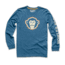 Howler Brothers El Mono Longsleeve T-Shirt - Mens, Mid Blue, Medium, 111219F-EMN-M