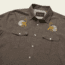 Howler Brothers Gaucho Snapshirt - Mens, Brown Oxford/Hermit Crabs, XL, 120720S-BRO-XL