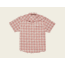 Howler Brothers H Bar B Tech Shirt - Mens, Salvo Plaid / Mars Red, Medium, 123319S-SPR-M