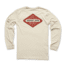 Howler Brothers Posse Badge Longsleeve T-Shirt - Mens, Sand, Small, 111219F-PBS-S