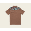Howler Brothers Ranchero Polo - Mens, Brown Heather / Third Coast Print, Large, 125119S-BTC-L